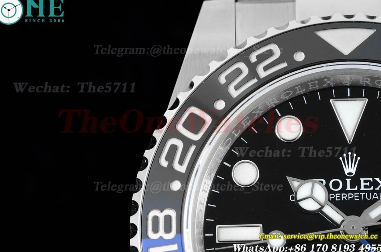 Master King GMT 904L 126710 VR3186 Oys BLNR SS CHS Dial Black II SS 0414